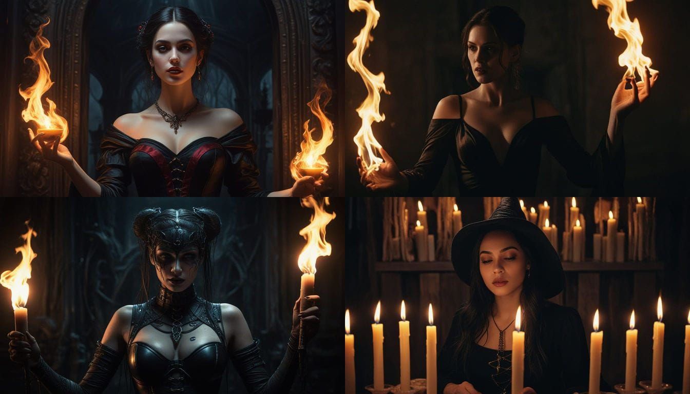 Sexy Witch Invokes Sade's Ghost in a Wild Magic Ritual