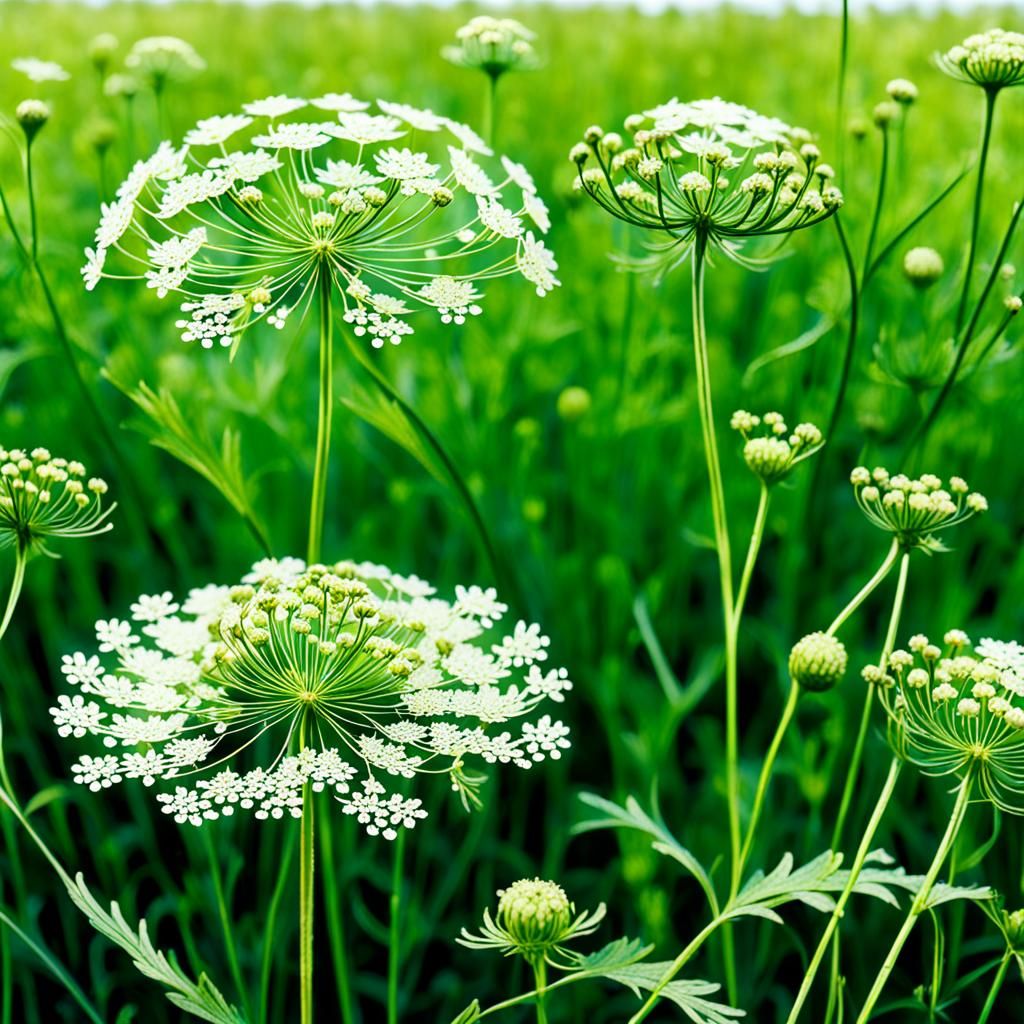 Queen Anne's Lace: Art Deco and Art Nouveau