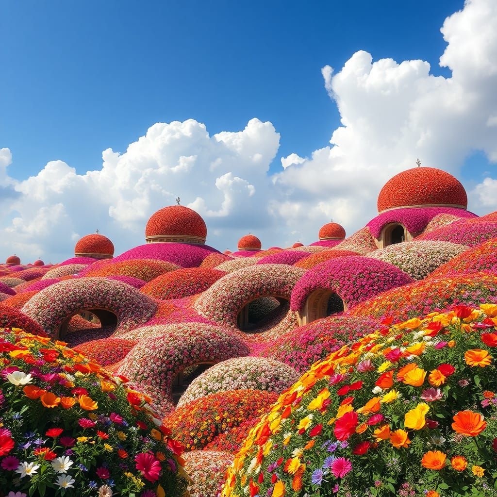 Floral Wonderland Inspired by Dubai's Miracle Garden