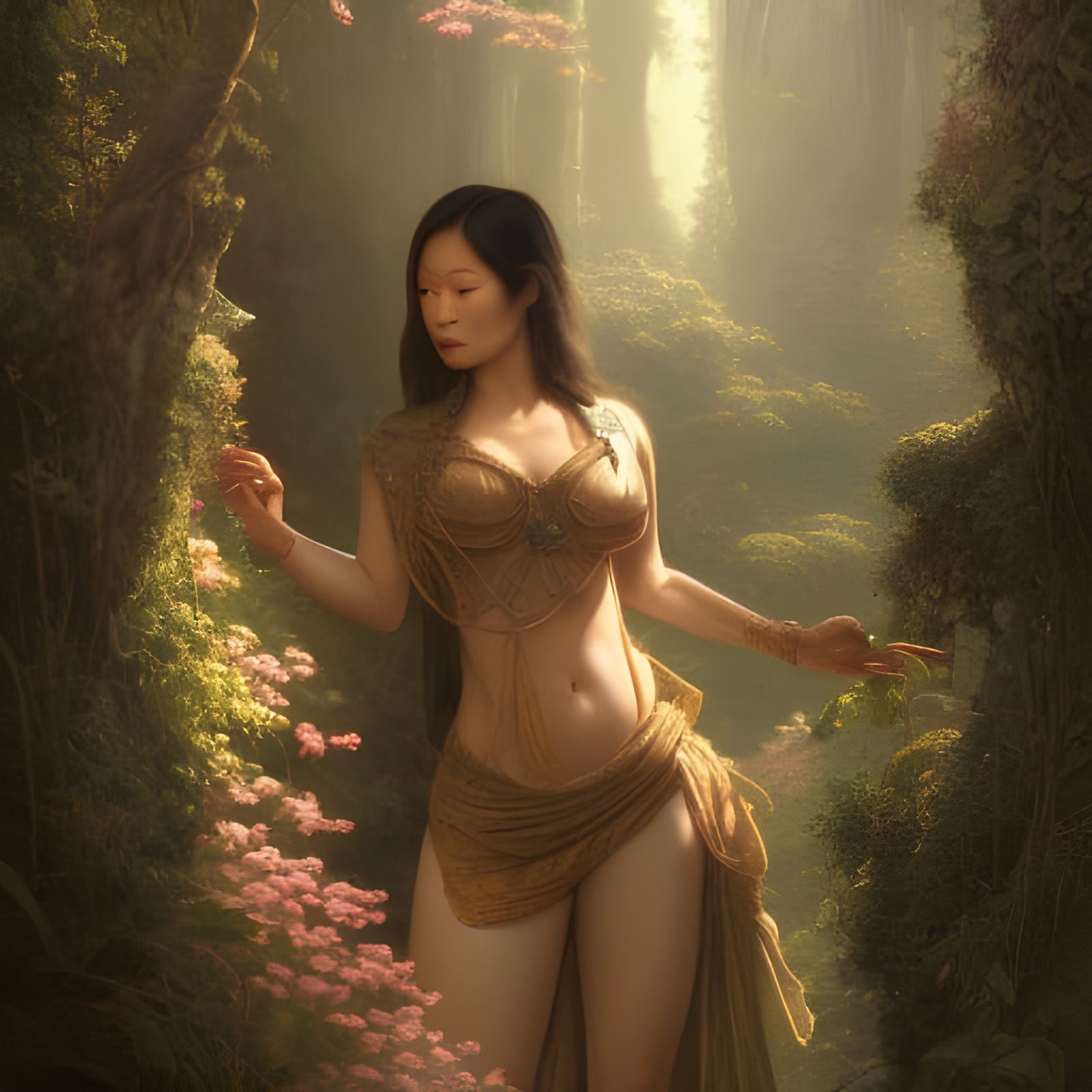 Hyperrealistic Portrait in Digital Art Style