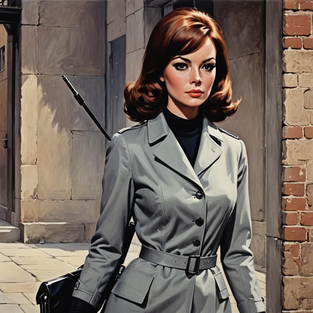 60s female spy