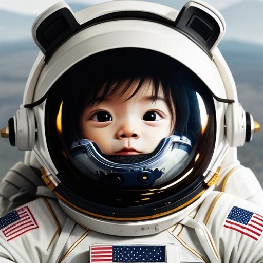 Baby in Spacesuit