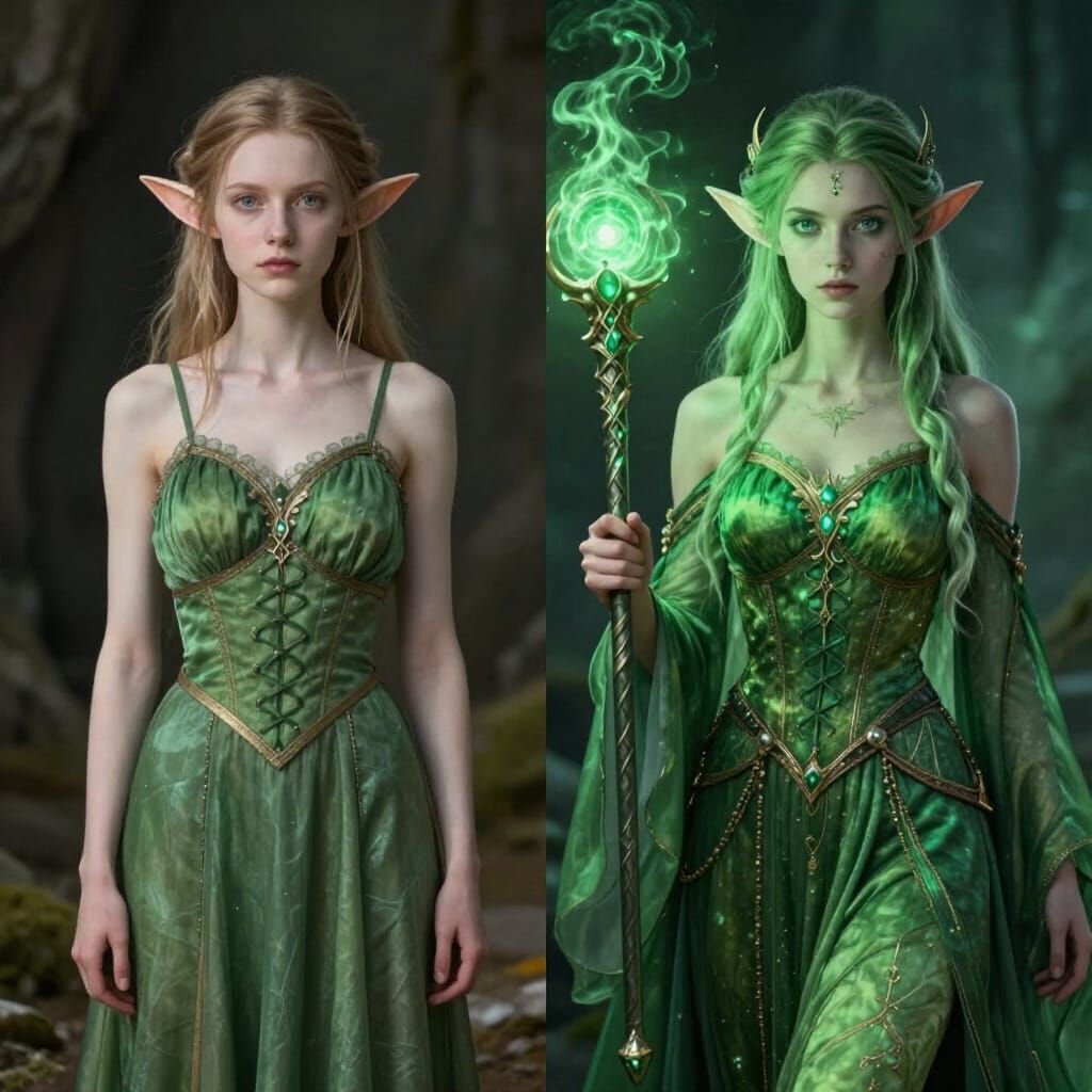 Fae Princess Character Progression in Realistic Detail