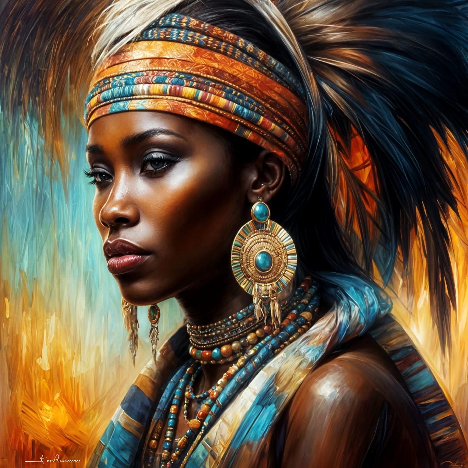 Wise Tribal Woman
