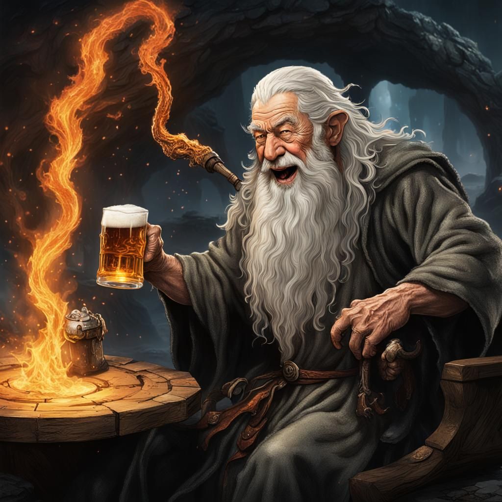 Gandalf and Balrog: Unexpected Friends