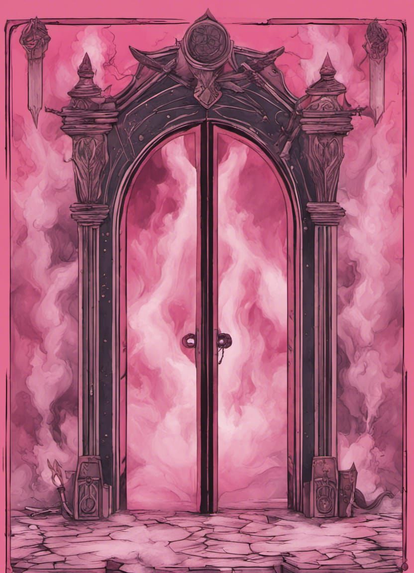 Pink Sword Door