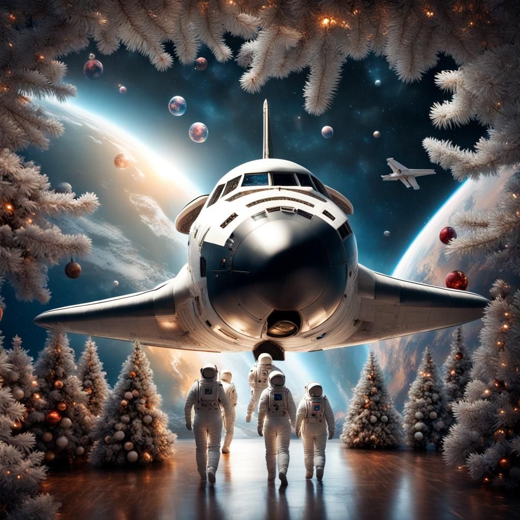 Christmas ... in ... Spaaaaaaaaace!!