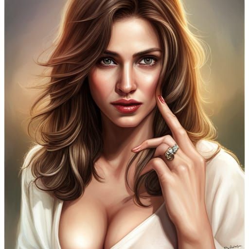 Charming Lebanese Lady with Magnetic Charisma