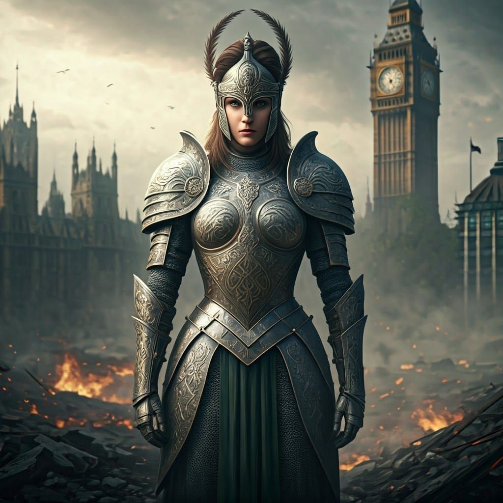 Celtic Goddess Battles in 1900s London