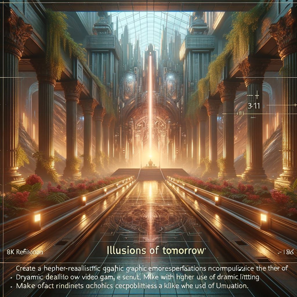 Illusions of tomorrow. 3D Game Cinematic Feel, Epic 3D Video...