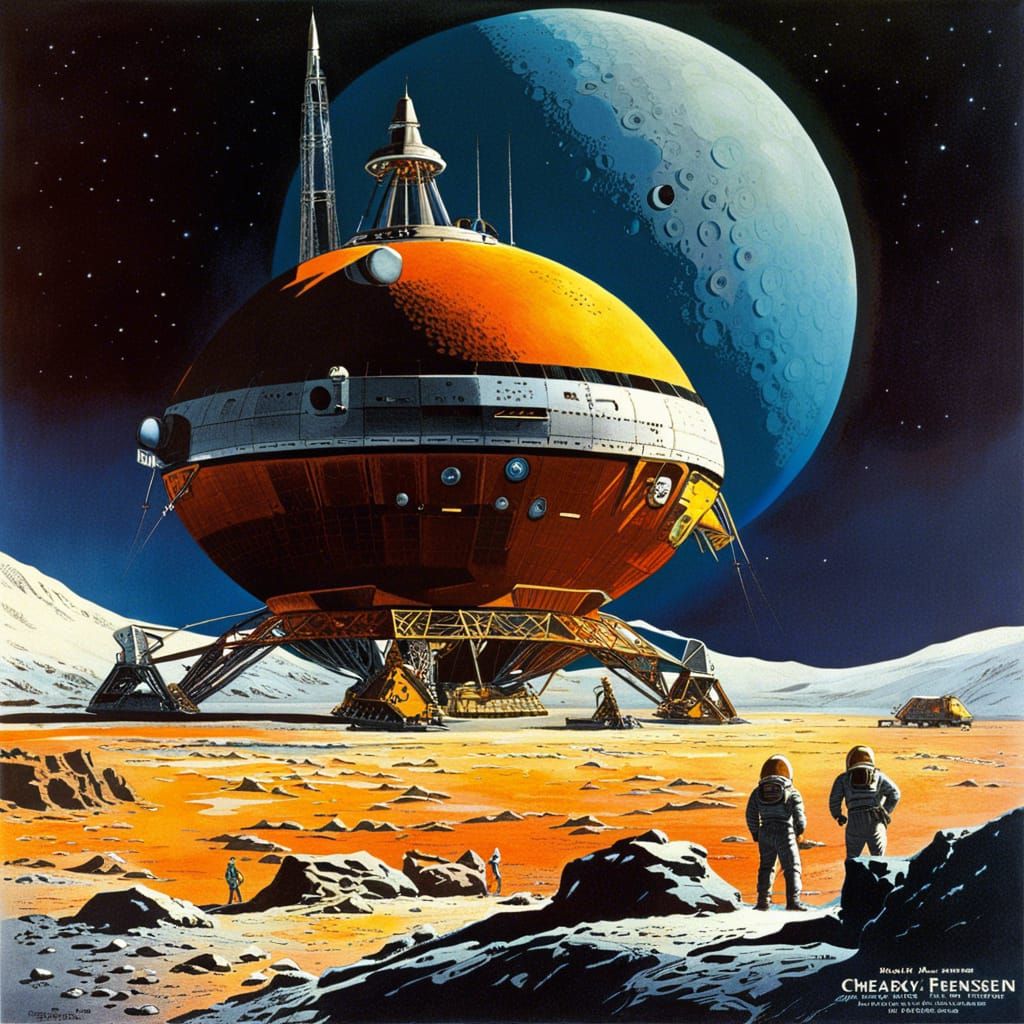 Explorers! ... by Kelly Freas and Chesley Bonestell