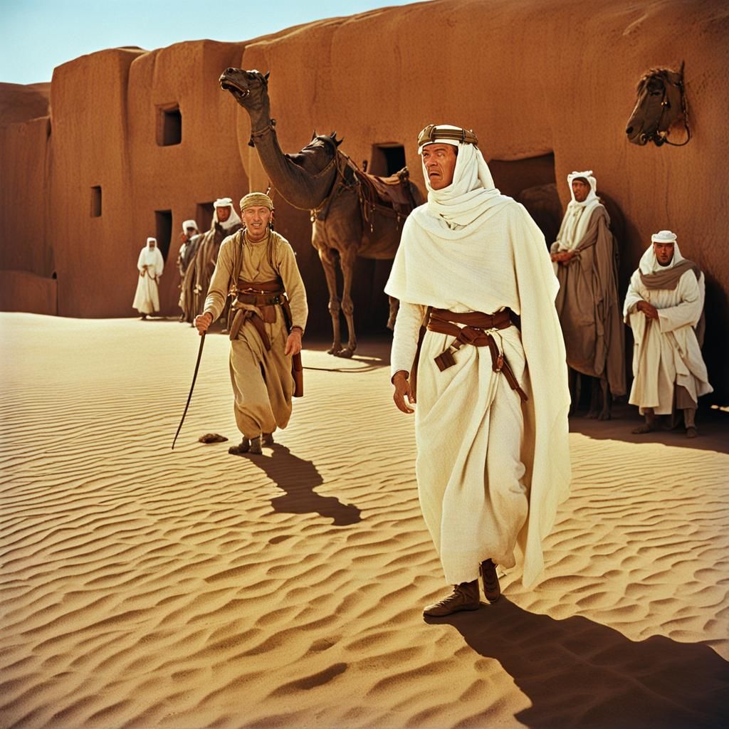 Cult Scene Recreation from Classic Film