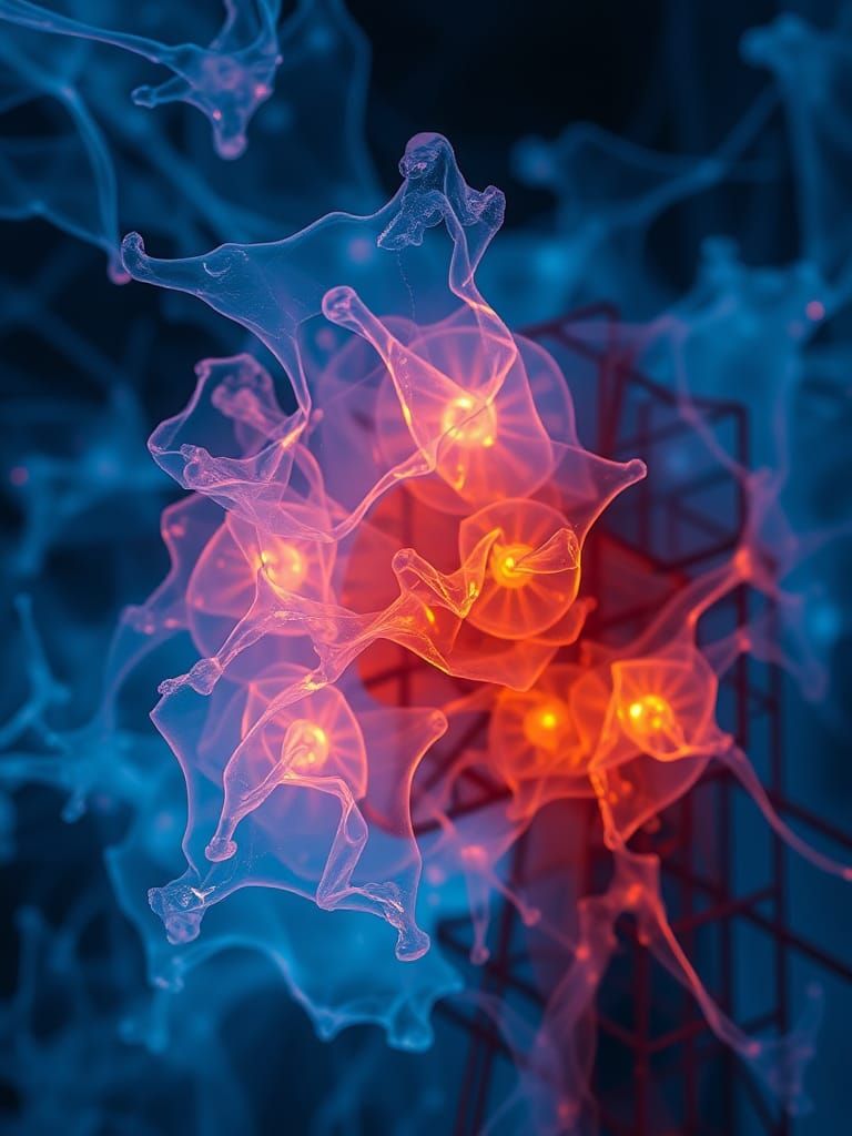 Bioiridescent Industrial Meltdown: Automatism in Fracture Me...