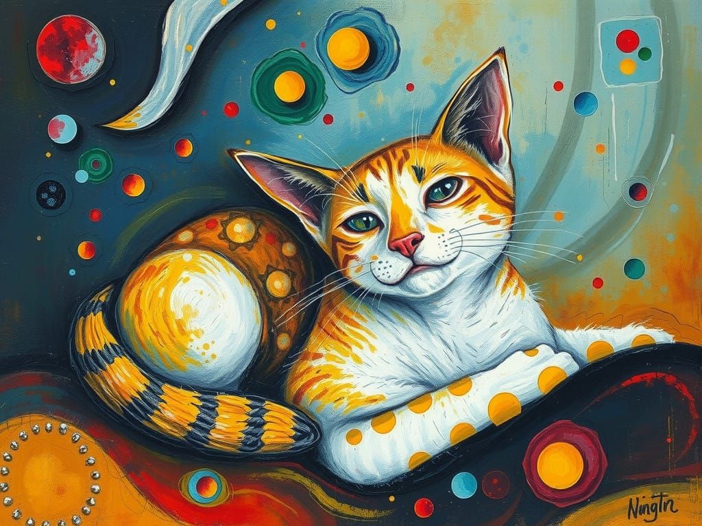 Frenzied Whimsy of Feline Fantasy