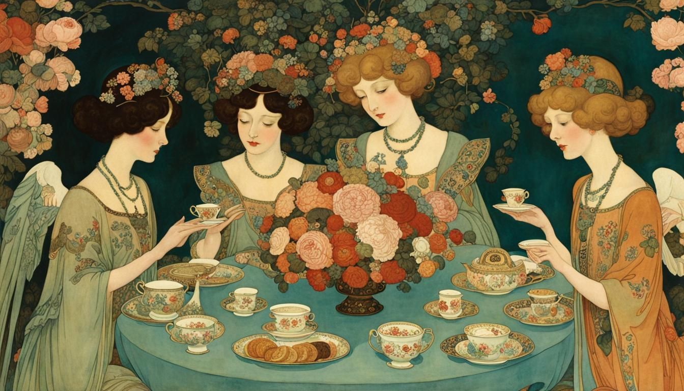 Tea-party.