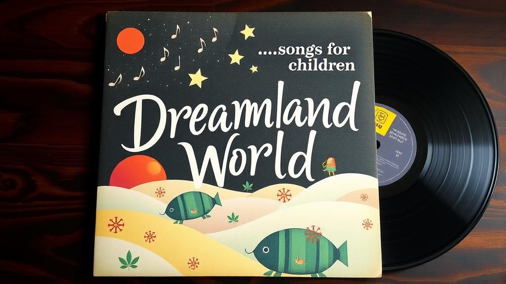 Dreamland World: Children's Album Cover Art