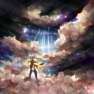 AI Generated Image from Empty Prompt