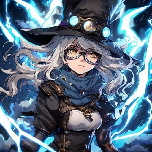 steampunk lightning collector