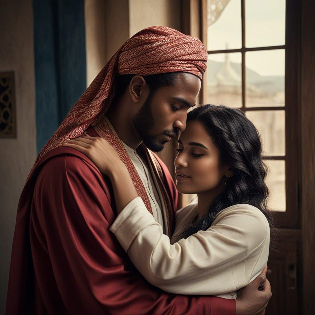 Cinematic Intimacy: Handsome Somali Men and Young Persian Wo...