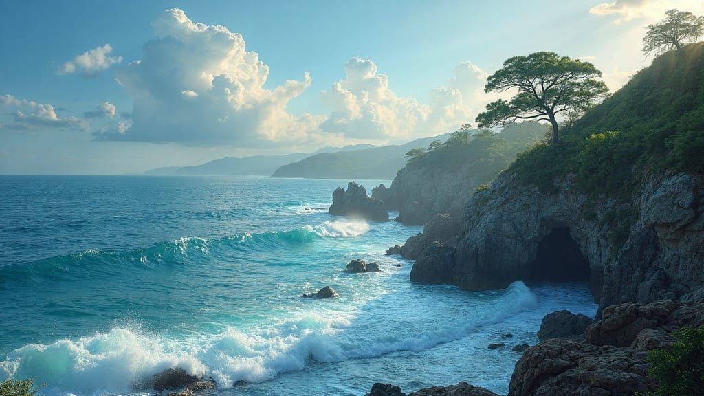 Seascapes. Beautiful places - magical world.