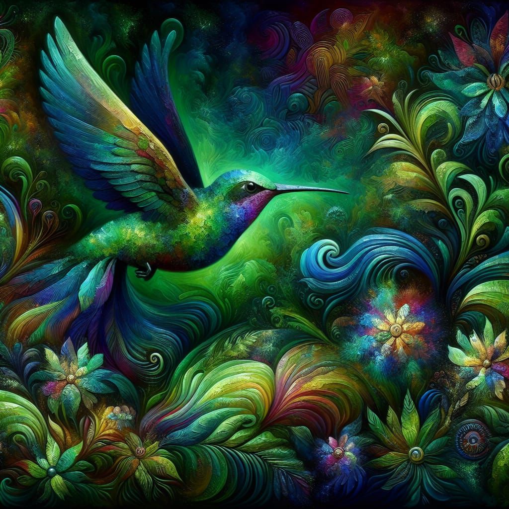 Mythical Hummingbird