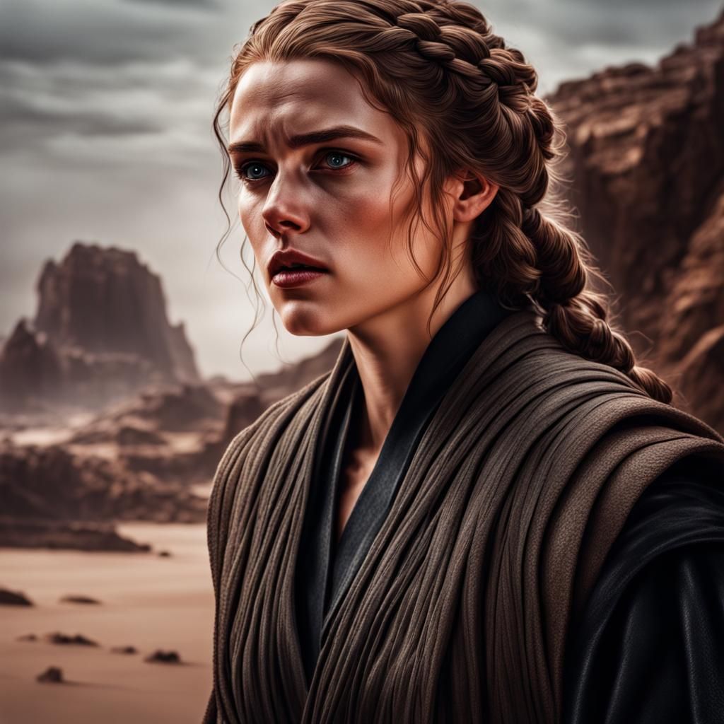 Female Anakin Skywalker: Hyperrealistic 64MP Portrait