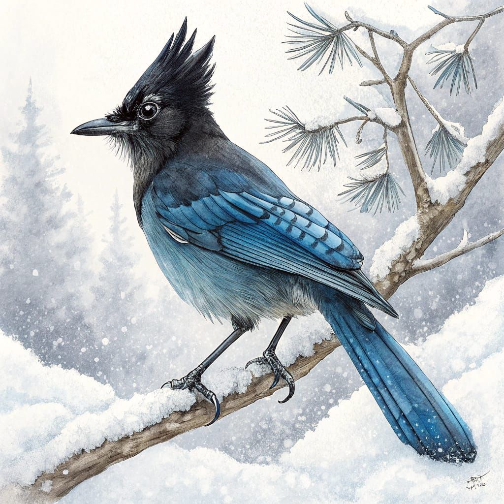 Steller's Jay 04