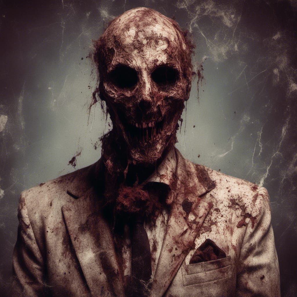 Macabre Comedy: A Darkly Humorous Scene