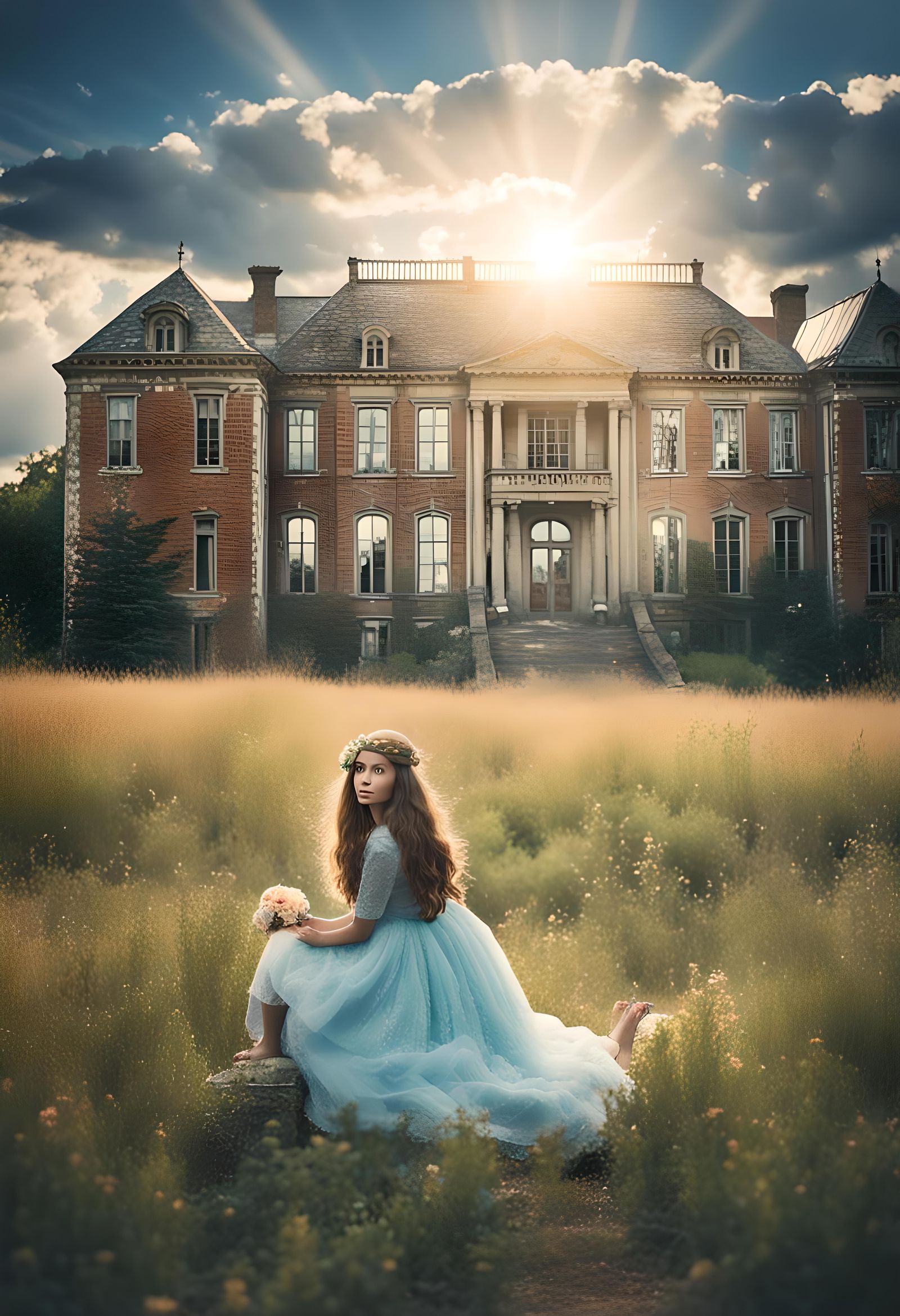 Abandoned Mansion: Cinematic 3D Game Graphics