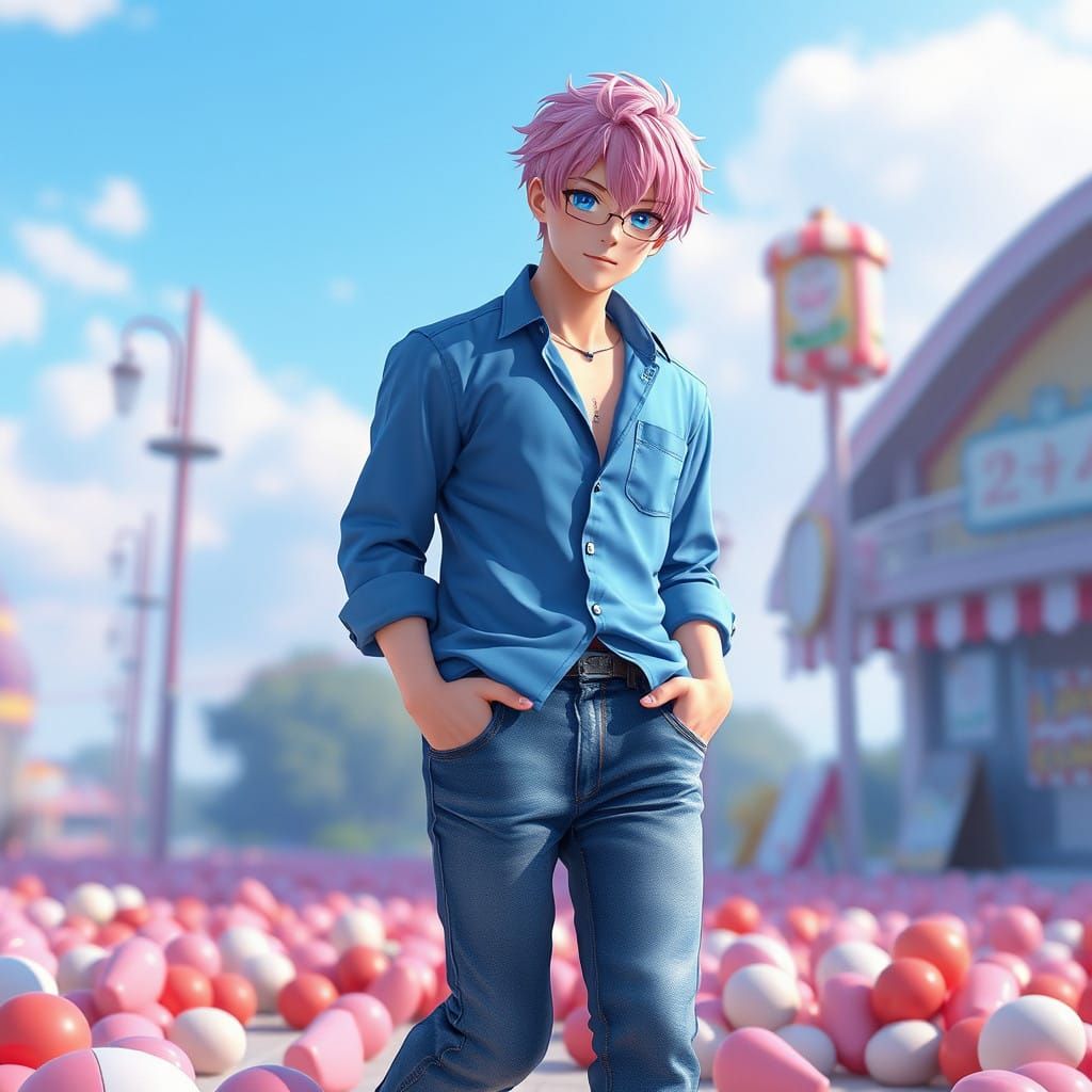 A Refined Anime-Inspired Gentleman Embarks on a Sweet Advent...