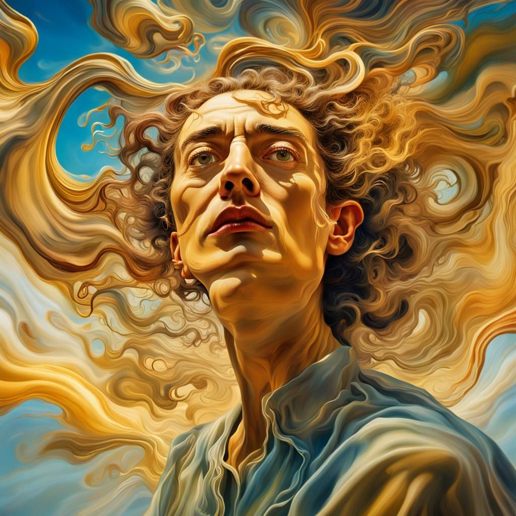 Surreal Emotional Turmoil in Daliesque Style