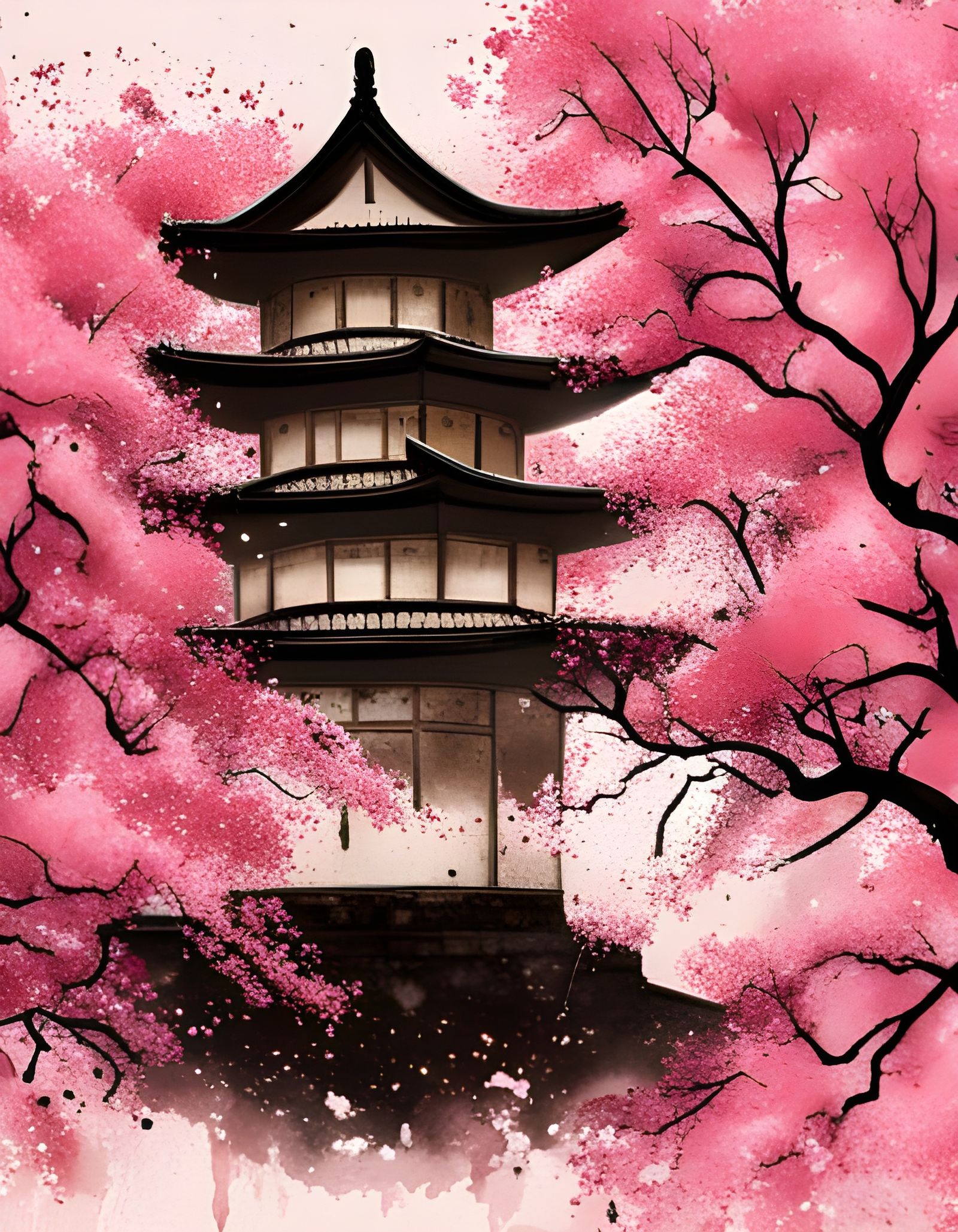"桜城" - "Sakura Castle" v2