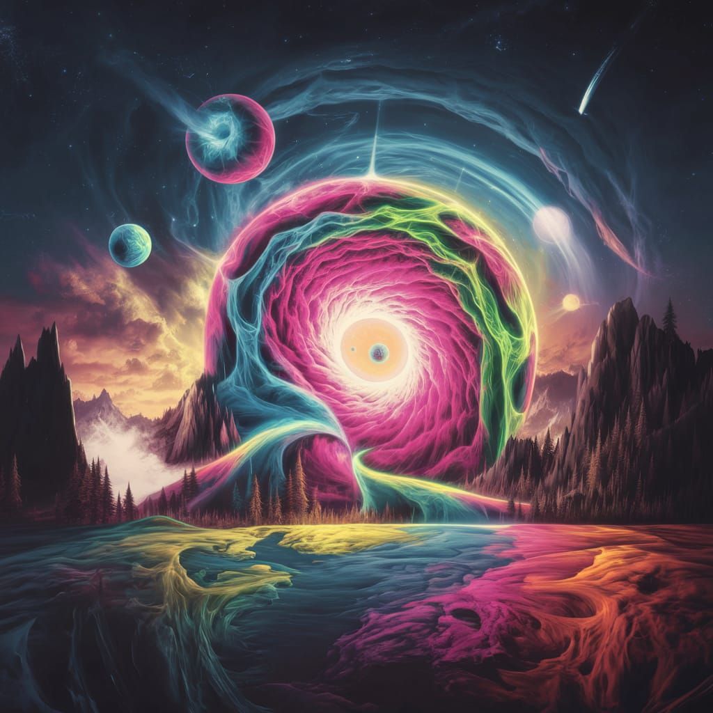 Psychedelic Wormhole Connects Earth and Etheric Space