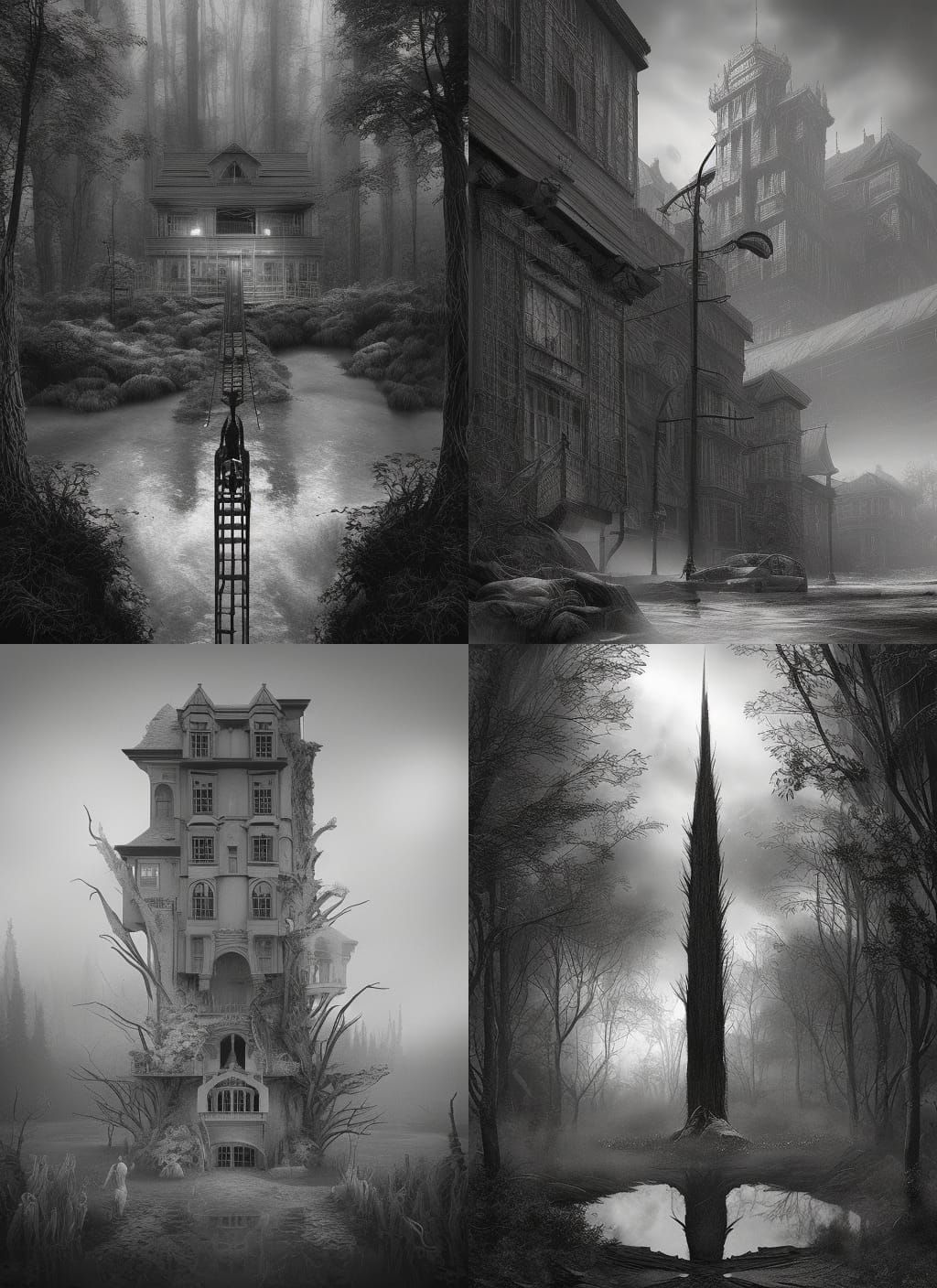 Michael Myers: Minimalist Horror in Digital Art