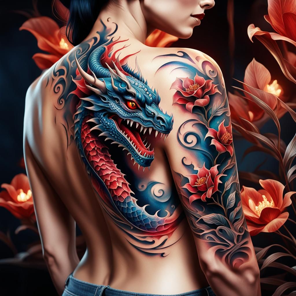 Dragon tattoo