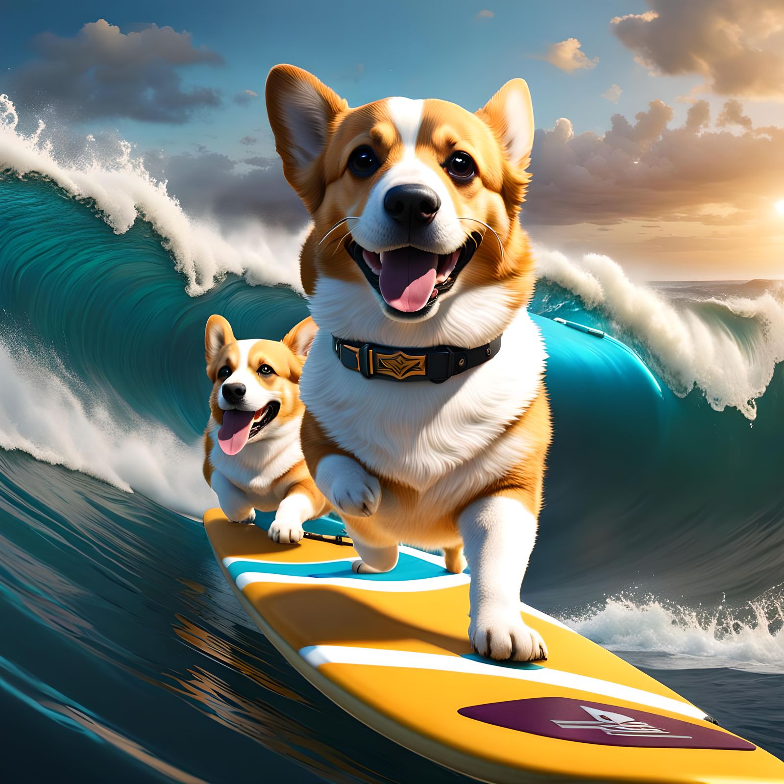 Live the dream baby, ride the wave!