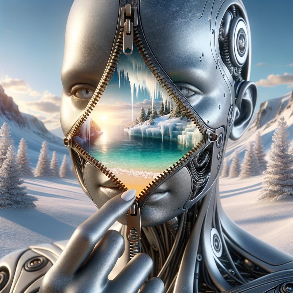 Cyborg Reveals Summer World in Winter Landscape