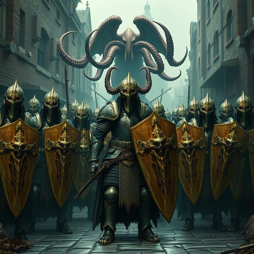 Cthulhu's Elite Shieldmaidens in Amsterdam Slums