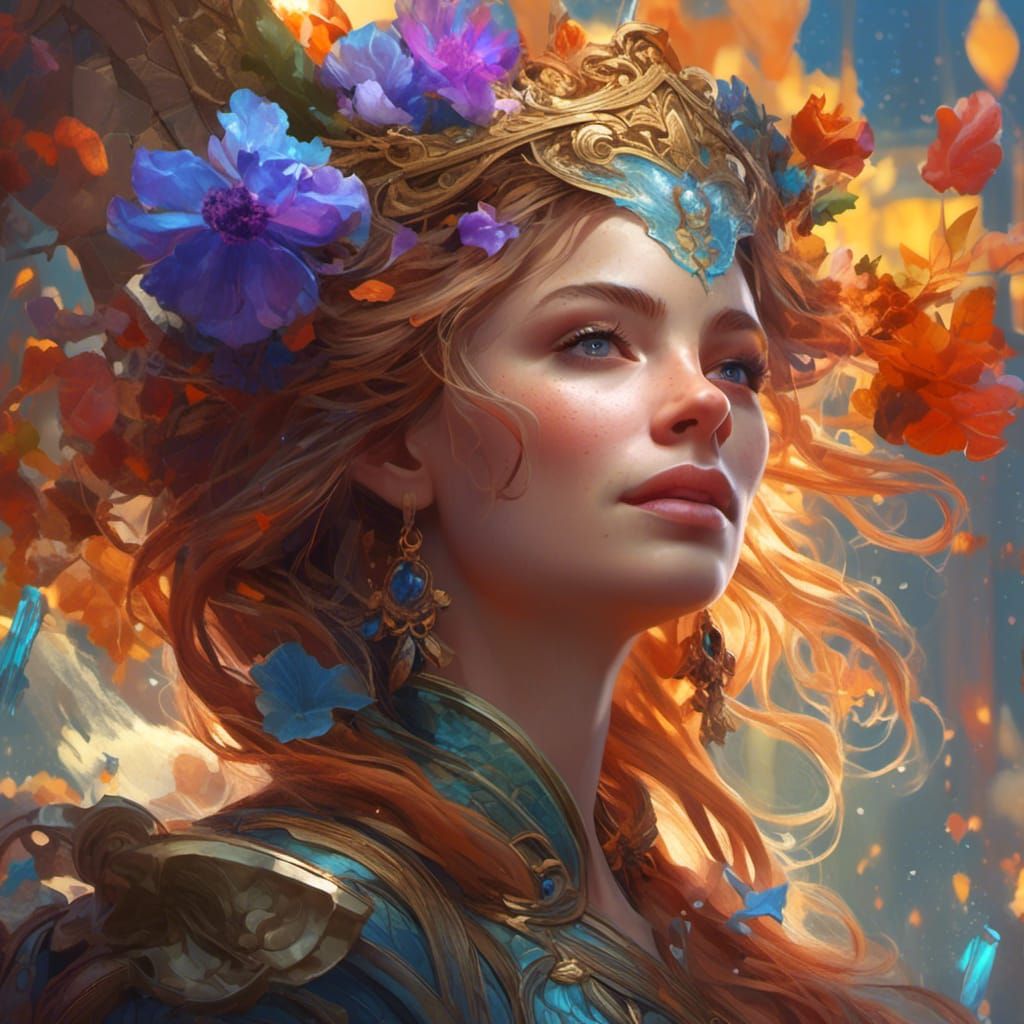 Hyperreal Portrait of Heracleiadea in 8K Resolution