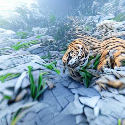 Sleeping tiger