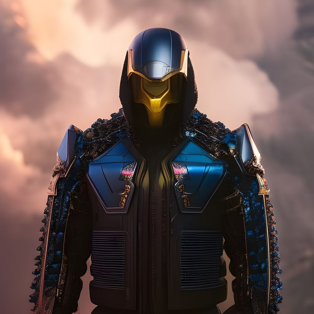 Minion as Spiderman in Cyberpunk Techwear