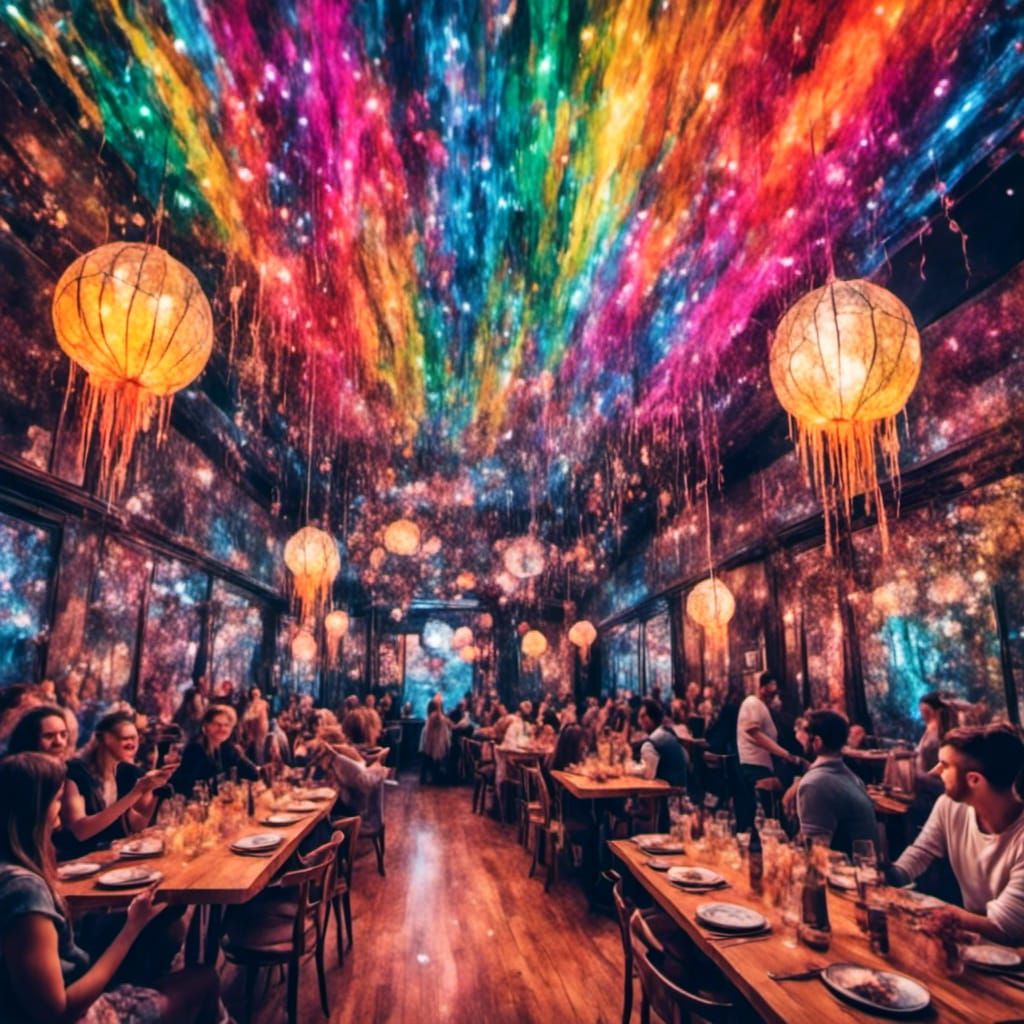 Nightclub Birthday Party: Bright, Colorful Celebration