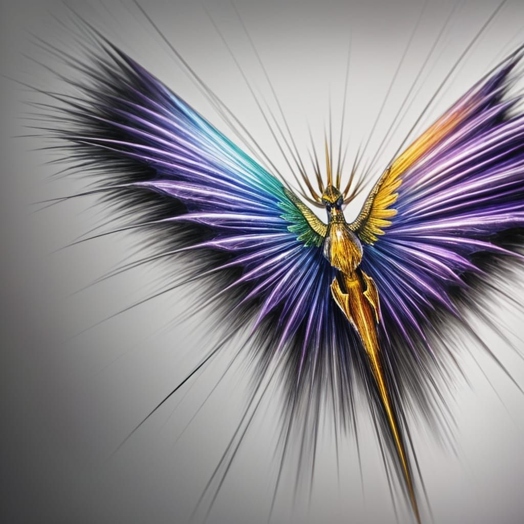 Hyperrealistic Concept Art with Intricate 3D Shading