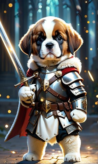 Sir Woofington, Princess Natalie's Fluffy Valor
