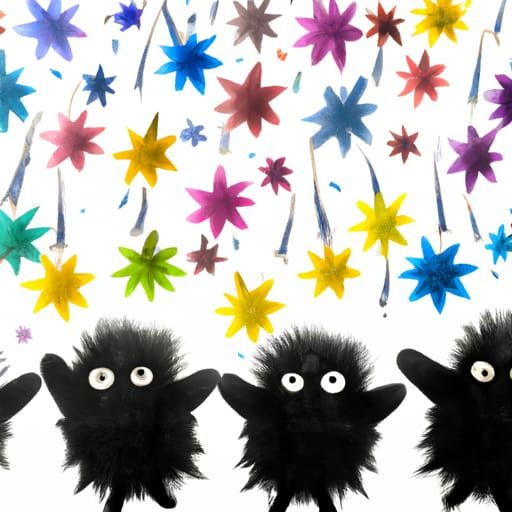 Spirited Away - Feeding the Soot Sprites