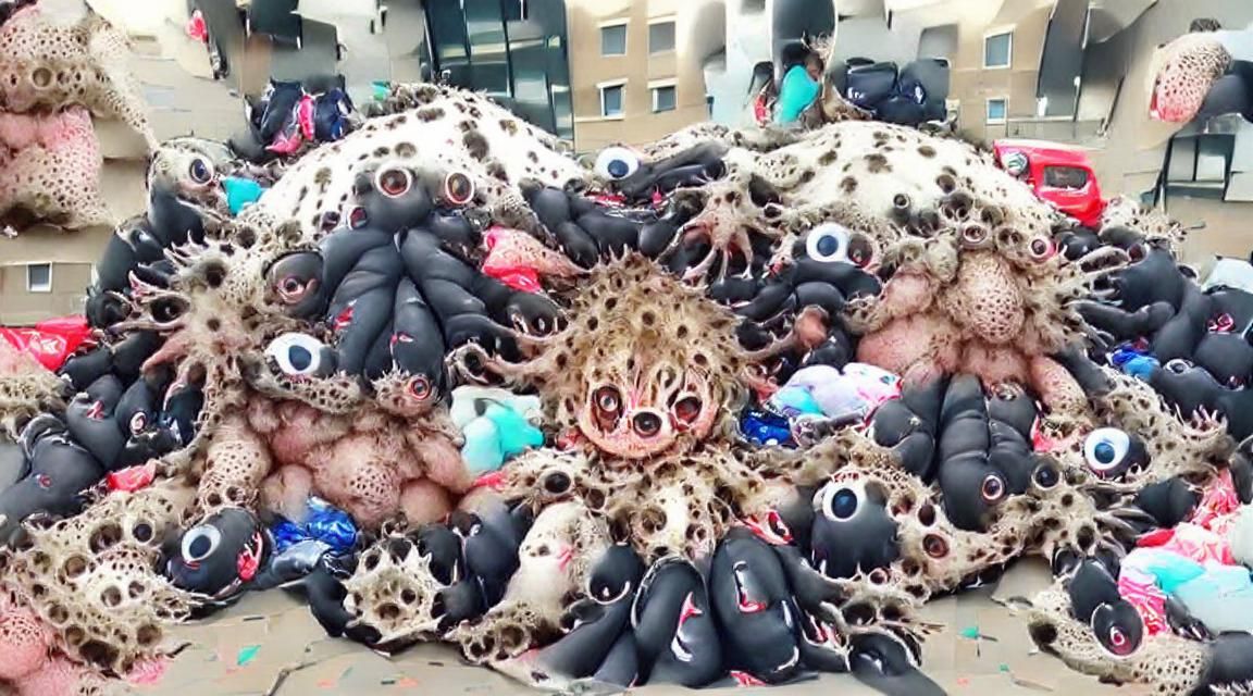 Grotesque Blob Destroys Mankind