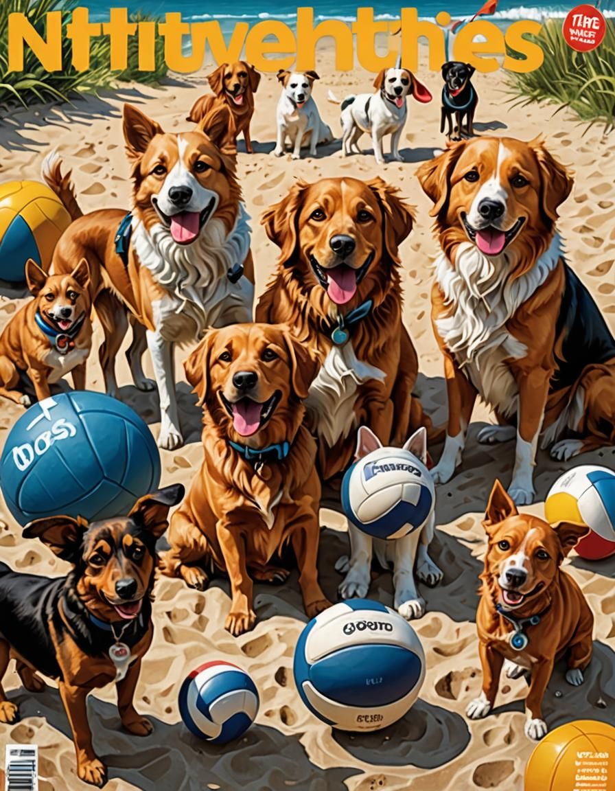 Dogs and Cats Volleyball: Nature's Strange Friendships