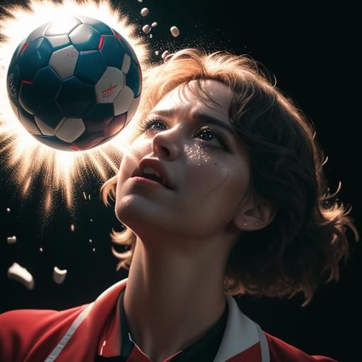 I was wondering why the ball was getting bigger. Then it hit me.