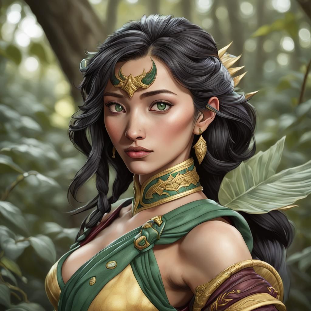 Naga Generated from Simple Prompt