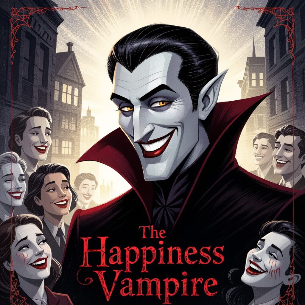 The Happiness Vampire Steals City Smiles
